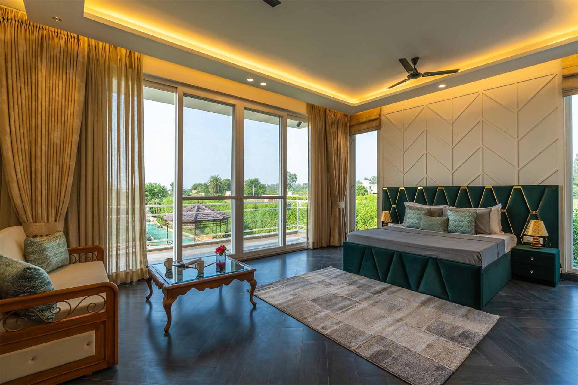 Stayvista At Serenity Farms With Pool, Lawn, Bonfire & Bbq Sohna Exterior foto